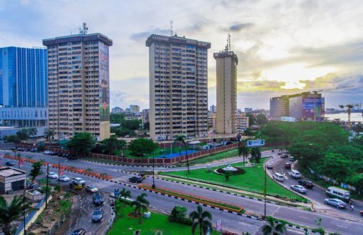 Victoria Island Arial View